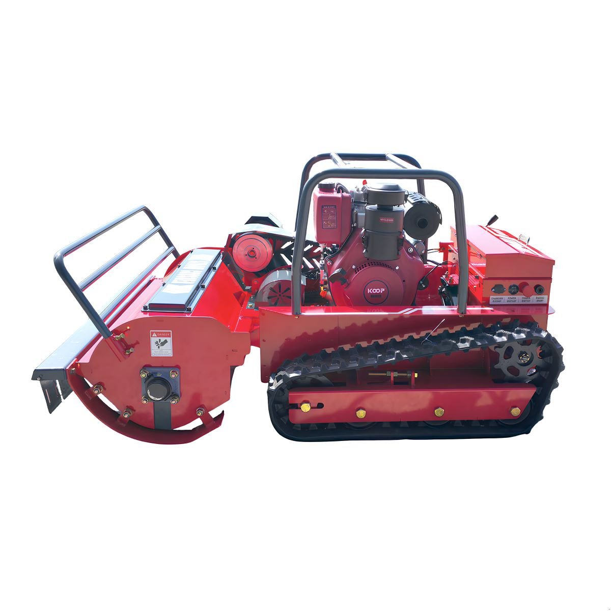 Rasenmäher des Typs AMD AMD-R100 Ferngesteuerter Diesel-Rasenmäher mit Raupenantrieb – 1000 mm Schnittbreite, Neumaschine in Arbing (Bild 4)